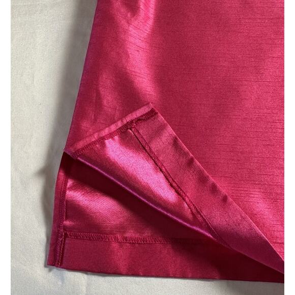 Da-Rue for Draper's & Damon's Women’s Pink Sleeveless Satin Textured Size 12 - Picture 4 of 5